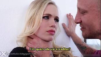 Loira do porno legendado adora liberar buceta 